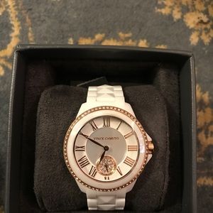 Vince Camuto Ladies Watch w/Swarovski Crystals-